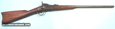 32745- APACHE INDIAN WARS SPRINGFIELD U.S. MODEL 1881 FORAGER TRAPDOOR 20 GAUGE SHOTGUN.