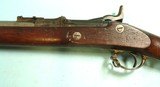 32775-EXCELLENT INDIAN WARS SPRINGFIELD U.S. MODEL 1868 TRAPDOOR .50-70 CAL. RIFLE. - 4 of 10