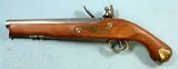 32734- REPRO DIXIE GUNWORKS ULTRA-HI (JAPAN) COPY OF BRITISH TOWER FLINTLOCK .69 CALIBER PISTOL, CA. 1970. - 3 of 4