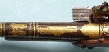 32719-ORNATLY GOLD DECORATED PERSIAN MIQUELET LOCK HOLSTER PISTOL CIRCA EARLY 1700’S. - 5 of 13