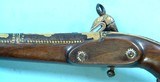 32719-ORNATLY GOLD DECORATED PERSIAN MIQUELET LOCK HOLSTER PISTOL CIRCA EARLY 1700’S. - 4 of 13