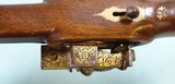 32719-ORNATLY GOLD DECORATED PERSIAN MIQUELET LOCK HOLSTER PISTOL CIRCA EARLY 1700’S. - 11 of 13