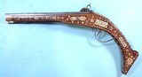 32716-ORIGINAL ORNATE GERMAN WHEELOCK PETRONEL PISTOL CIRCA 1580-1590’S. - 2 of 11