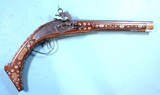 32716-ORIGINAL ORNATE GERMAN WHEELOCK PETRONEL PISTOL CIRCA 1580-1590’S.