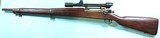 32779-EXCEPTIONAL WW2 WWII PRE D-DAY REMINGTON U.S. MODEL 1903-A4 SNIPER RIFLE DATED 3-44 WITH ORIG. M84 SNIPER SCOPE. - 2 of 14