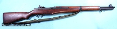 32746-ALL ORIGINAL WW2 WWII SPRINGFIELD U.S. MI M1 M-1 GARAND .30-06 RIFLE DATED 1945. EXCELLENT ALL ORIGINAL AS ISSUED PARTS.