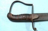 32639-AMERICAN IMPORT WAR OF 1812 LIGHT CAVALRY SWORD CIRCA 1800-10. - 4 of 7