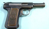1919 SAVAGE MODEL 1907 .32ACP (7.65) SEMI-AUTO PISTOL.