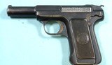 1919 SAVAGE MODEL 1907 .32ACP (7.65) SEMI-AUTO PISTOL. - 2 of 5