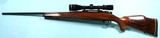 32477- WEATHERBY MARK V BOLT ACTION 300 WBY. MAG. CAL. RIFLE CA. 1980’S W/ LEUPOLD 5X10 VARI-X III SCOPE. - 2 of 7