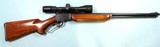 32478- MARLIN MODEL 39A LEVER ACTION .22S,L,LR CAL. RIFLE W/ NIKON 3X9 CROSSHAIR SCOPE. - 1 of 7