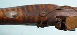 32692-EXCEPTIONAL HACKER MARTIN VIRGINIA CURLY MAPLE SILVER MOUNTED FLINTLOCK LONG RIFLE. - 8 of 12