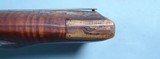 32692-EXCEPTIONAL HACKER MARTIN VIRGINIA CURLY MAPLE SILVER MOUNTED FLINTLOCK LONG RIFLE. - 11 of 12