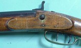H.E. LEMAN, LANCASTER, PA. PERCUSSION .34 CAL. HALF-STOCK TIGER MAPLE TRADE KENTUCKY RIFLE CIRCA 1830’S-40’S. - 4 of 9