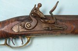 32693-EXCEPTIONAL HACKER MARTIN VIRGINIA CURLEY MAPLE SILVER MOUNTED KENTUCKY FLINTLOCK LONGRIFLE. - 3 of 12