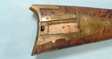 32693-EXCEPTIONAL HACKER MARTIN VIRGINIA CURLEY MAPLE SILVER MOUNTED KENTUCKY FLINTLOCK LONGRIFLE. - 8 of 12