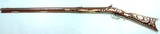 32703 SILVER MOUNTED OHIO PERCUSSION HALF STOCK KENTUCKY RIFLE SIGNED L. BROWN CIRCA 1840-50. - 2 of 14