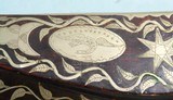 32703 SILVER MOUNTED OHIO PERCUSSION HALF STOCK KENTUCKY RIFLE SIGNED L. BROWN CIRCA 1840-50. - 6 of 14