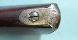 32524- SPRINGFIELD U.S. MODEL 1816 FLINTLOCK MUSKET DATED 1822. - 11 of 11