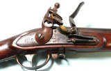 32524- SPRINGFIELD U.S. MODEL 1816 FLINTLOCK MUSKET DATED 1822. - 3 of 11