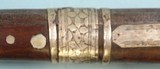 32562- INDO-ARAB SILVER MOUNTED MATCHLOCK MUSKET JEZAIL STYLE CIRCA LATE 1700’S. - 6 of 10