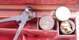 32902 CASED PAIR OF PERCUSSION OFFICERS PISTOLS BY HAMBERGER & CO. OF LONDON, INDENTIFIED TO AN OFFICER OF THE FIRST LIFE GUARDS, CIRCA 1845-55. - 11 of 16