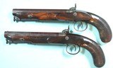 32902 CASED PAIR OF PERCUSSION OFFICERS PISTOLS BY HAMBERGER & CO. OF LONDON, INDENTIFIED TO AN OFFICER OF THE FIRST LIFE GUARDS, CIRCA 1845-55. - 6 of 16