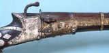 32563- INDO-ARAB SILVER MOUNTED MATCHLOCK MUSKET JEZAIL CIRCA LATE 1700’S. - 3 of 9