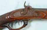 32666- GERMAN PERCUSSION .69 CAL. JAGER JAEGER STALKING BOAR RIFLE CIRCA 1830’S-40’S. - 3 of 8