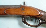 32666- GERMAN PERCUSSION .69 CAL. JAGER JAEGER STALKING BOAR RIFLE CIRCA 1830’S-40’S. - 4 of 8
