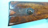 32666- GERMAN PERCUSSION .69 CAL. JAGER JAEGER STALKING BOAR RIFLE CIRCA 1830’S-40’S. - 7 of 8