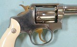 32852-SMITH & WESSON HAND EJECTOR MILITARY & POLICE M&P MODEL 1905 .38 SPL. REVOLVER W/HOLSTER CIRCA 1920’S. - 4 of 5