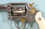 32852-SMITH & WESSON HAND EJECTOR MILITARY & POLICE M&P MODEL 1905 .38 SPL. REVOLVER W/HOLSTER CIRCA 1920’S. - 3 of 5