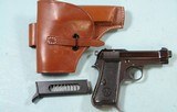 32856-ITALIAN BERETTA MODEL 1934 SEMI-AUTO .380 CAL. PISTOL DATE STAMPED XVIII (1962) W/HOLSTER & EXTRA MAG. - 1 of 6