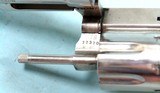 32851- SMITH & WESSON S&W  MODEL OR 19 4 19-4 .357 MAG. 4” NICKEL REVOLVER. - 7 of 7