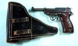 32853-EXCEPTIONAL WW2 WWII WALTHER P-38 P38 BYF-43 BYF/43 SEMI-AUTO 9MM PISTOL W/ORIG. 1943 DATED HOLSTER - 2 of 10