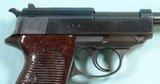 32853-EXCEPTIONAL WW2 WWII WALTHER P-38 P38 BYF-43 BYF/43 SEMI-AUTO 9MM PISTOL W/ORIG. 1943 DATED HOLSTER - 4 of 10
