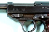 32853-EXCEPTIONAL WW2 WWII WALTHER P-38 P38 BYF-43 BYF/43 SEMI-AUTO 9MM PISTOL W/ORIG. 1943 DATED HOLSTER - 6 of 10