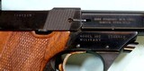 32847- HIGH STANDARD SUPERMATIC MILITARY MODEL 107 TROPHY SEMI-AUTO .22LR CAL. 6” TARGET PISTOL. - 4 of 6