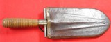 32758- INDIAN WARS HAGNER U.S. MODEL 1873 ENTRENCHING TOOL & LEATHER SCABBARD. - 7 of 7