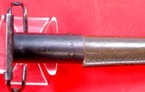 32797 WW1 WWI L.F. & CO. U.S. MODEL 1917 TRENCH KNIFE AND SCABBARD. - 4 of 8