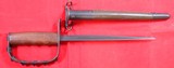 32797 WW1 WWI L.F. & CO. U.S. MODEL 1917 TRENCH KNIFE AND SCABBARD. - 1 of 8