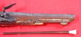 32718-ORNATE MASTERPIECE CLAUDE NIQUET OF LIEGE FLINTLOCK HOLSTER PISTOL CIRCA MID 1700’S. - 15 of 15