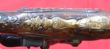 32718-ORNATE MASTERPIECE CLAUDE NIQUET OF LIEGE FLINTLOCK HOLSTER PISTOL CIRCA MID 1700’S. - 11 of 15