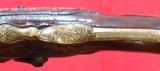 32718-ORNATE MASTERPIECE CLAUDE NIQUET OF LIEGE FLINTLOCK HOLSTER PISTOL CIRCA MID 1700’S. - 10 of 15