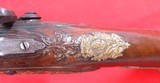 32718-ORNATE MASTERPIECE CLAUDE NIQUET OF LIEGE FLINTLOCK HOLSTER PISTOL CIRCA MID 1700’S. - 7 of 15
