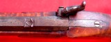 32697- HACKER MARTIN, APPOMATTOX, VIRGINIA PERCUSSION SINGLE SHOT .44 CALIBER KENTUCKY TARGET PISTOL CIRCA 1954-57. - 7 of 8