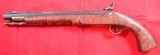 32697- HACKER MARTIN, APPOMATTOX, VIRGINIA PERCUSSION SINGLE SHOT .44 CALIBER KENTUCKY TARGET PISTOL CIRCA 1954-57. - 2 of 8