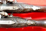 32900 PAIR OF FINE FRENCH FLINTLOCK KUBUR HOLSTER PISTOLS MADE FOR OTTOMAN TRADE, CIRCA 1770-80. - 5 of 14