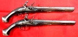 32900 PAIR OF FINE FRENCH FLINTLOCK KUBUR HOLSTER PISTOLS MADE FOR OTTOMAN TRADE, CIRCA 1770-80.